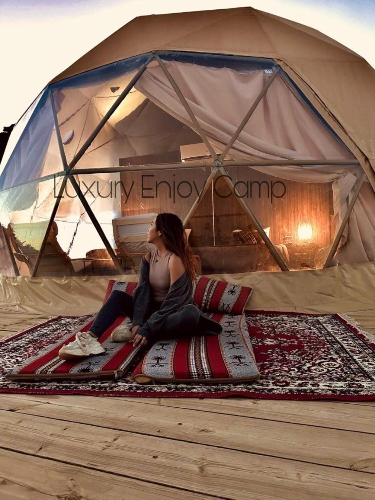 Апартаменти Abdullah Luxury Camp Ваді-Рам Екстер'єр фото